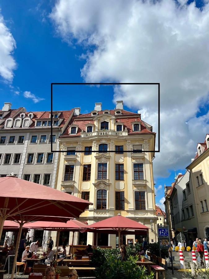 Luxus Suite Mit Einmaligem Blick Auf Die Frauenkirche دريسدن المظهر الخارجي الصورة