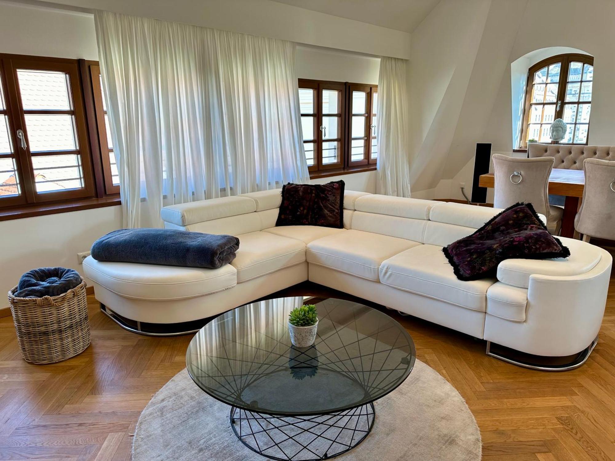 Luxus Suite Mit Einmaligem Blick Auf Die Frauenkirche دريسدن المظهر الخارجي الصورة